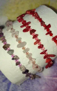 انواع ساعت وزیورالات، دستبند سنگ اصل هفت چاکرا