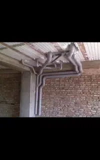 لوله کش آب فاضلاب تعمیر سیفون دستشویی شیرالات