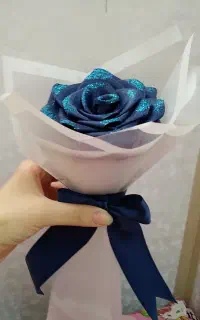 شاخه گل روبانی و نمدی روز دختر