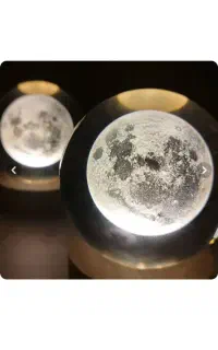 چراغ خواب گوی زیر چوبی