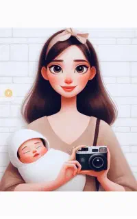 دستیار عکاس خانم