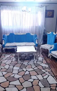 یک دست مبل ۹ نفره به همراه سه عسلی
