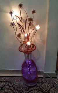 گلدان چراغدار