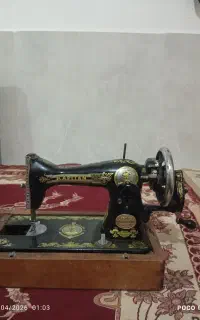 چرخ خیاطی قدیمی مارک کاپیتان