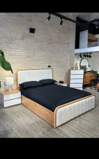 تخت خواب نوجوان 1/5متری طرح نازبانو اقساطی