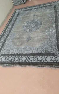 یک جفت فرش 9متر طوسی