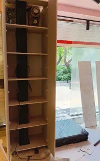 نقاشی ساختمان ( دیوار،کابینت پلی استرکاری