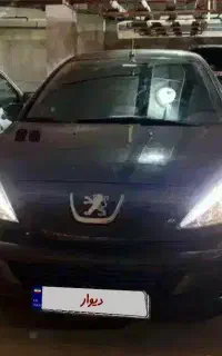 207 مشکی در حد نو مدل۱۴۰۲