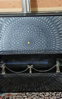 بخاری گازی به همراه لوله ها