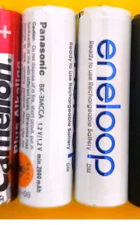 باتری / باطری قلمی قابل شارژ پاناسونیک eneloop pro