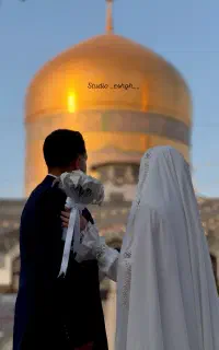 عکاسی عقددر حرم امام رضا (ع)