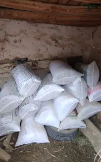 کود گاوی خشک شده