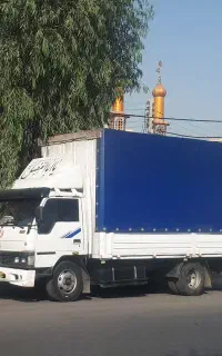 باربری آسایش بار قم حمل اثاثیه با ایسوزو و نیسان