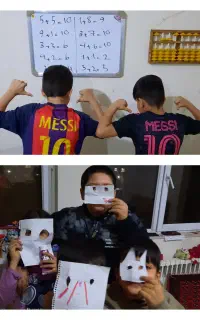 کلاس های چرتکه و زبان برای کودکان و نوجوانان