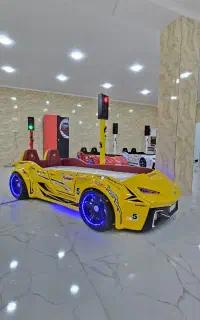 فروش تخت ماشینی مناسب رده سنی نوزاد تا ۱۸ سال