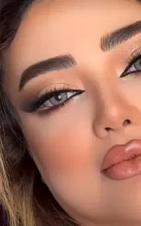 مدل میکاپ شنیون