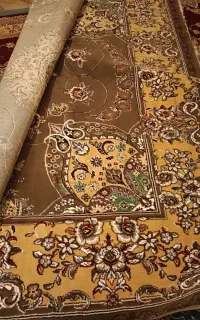 دو عدد قالی۳/۴ نو نو