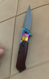 یکی از زیباترین چاقو ها چوب اصل