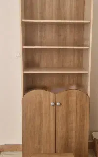 کتابخانه و میز تحریر تمام MDF