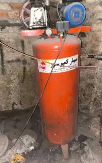 پمپ باد ایستاده در حد نو ۲۵۰ لیتری
