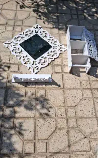 باکس و اینه و شلف حمام و سرویس