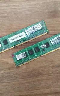 دو عدد رم ۲ گیگ DDR3 کینگ مکس تایوانی اصل