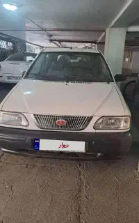 پراید ۸۸ بی رنگ شاسی پلمپ هیدرولیک