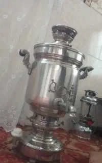 سماور  و چراغ توری
