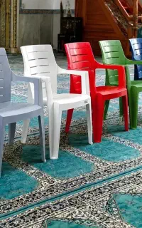 صندلی پلاستیکی مسجدی ارزان کد۱۹۰(تهران نواب )