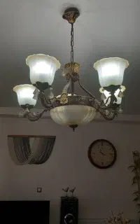 لوستر پنج شاخه