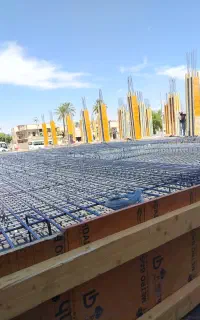 احتیاج ب استاد نجار سقف بتن