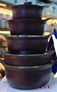 سرویس قابلمه چدن گرانیتBEST