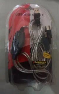 کابل midi کاملا نو و سالم.تست شده تضمینی