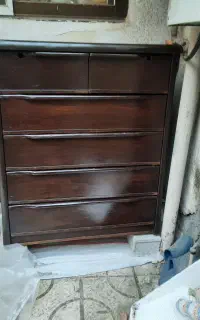 دراور چوبی پنج کشو سالم و محکم