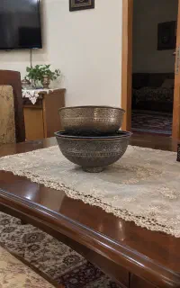 کاسه مسی قلم کهنه