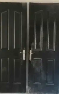 درب چوبی
