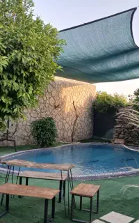 ویلا باغ لاکچری شبی  3500میلیون. آبگرم موجود