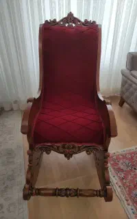 صندلی راک منبت کاری شده