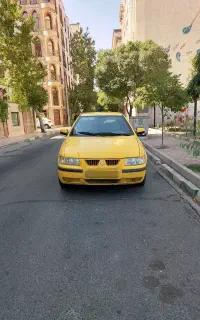 سمندX7بنزینی با گاز اضافه بین شهری تاکسی برون شهری