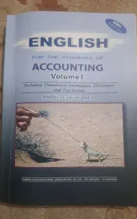 زبان تخصصی حسابداری از عبدالرضا تالانه