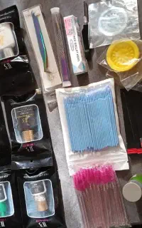 وسایل  استیشن مژه کامل
