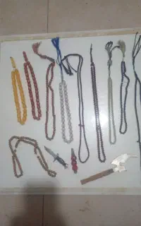 ۱۰ تا تسبیح سنگی و چوبی