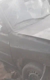 پراید سبز مدل ۸۰ تصادفی