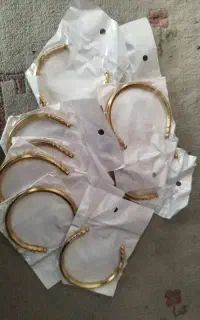 دستبند خلخال برنجی