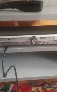 DVD پلیر JVC و کابل سه فیش