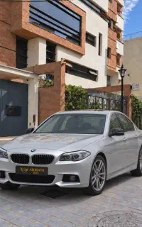 اجاره کرایه ۵۲۸ BMW نقره ای (آرمانی رنت)