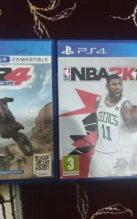 2 عدد دیسک بازی برای PS4 و ps 5 تکی هم میفروشم