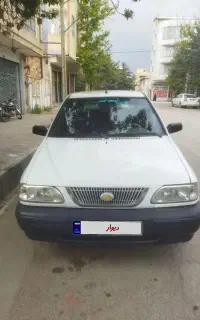 پراید87 دورنگ  درحد