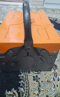جعبه ابزار فلزی 30سانت 2 طبقه