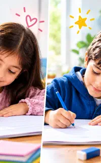 کلاس تخصصی اصلاح دستخط کودکان